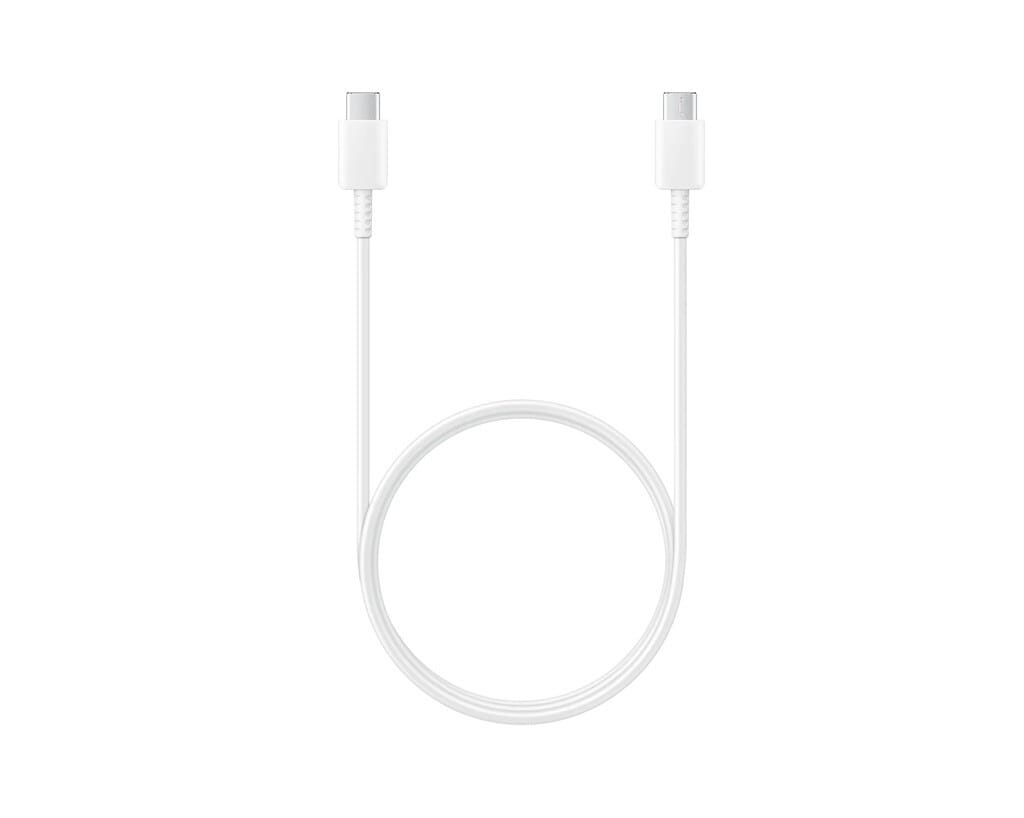 Cablu SAMSUNG EP-DA705BWEGWW USB-C la USB-C Alb 1m