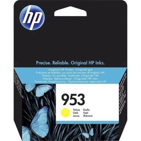 Cartuș Cerneală HP 953 Yellow Original F6U14AE - imagine 1