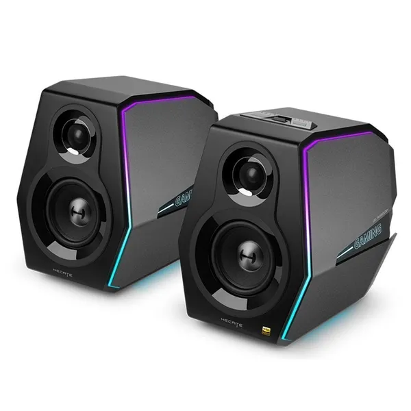 Boxe EDIFIER G5000-BK Gaming 2.0 88W RGB Negru - imagine 3
