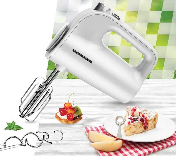 Mixer de Mână HEINNER HM-300WH White Lily 300W - imagine 3