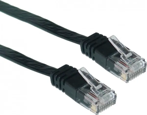 Patch cord GEMBIRD Cat5e 5m Negru AWG26