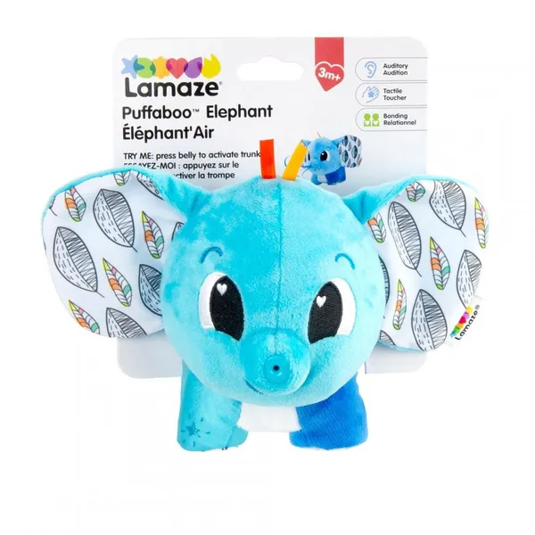 Jucărie Interactivă TOMY Lamaze Elefantul Pufaila 3 Luni+ - imagine 2