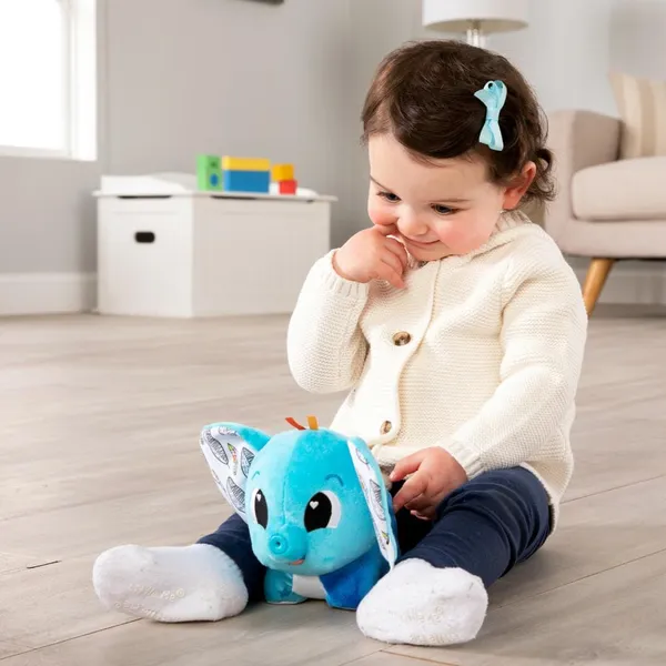 Jucărie Interactivă TOMY Lamaze Elefantul Pufaila 3 Luni+ - imagine 3