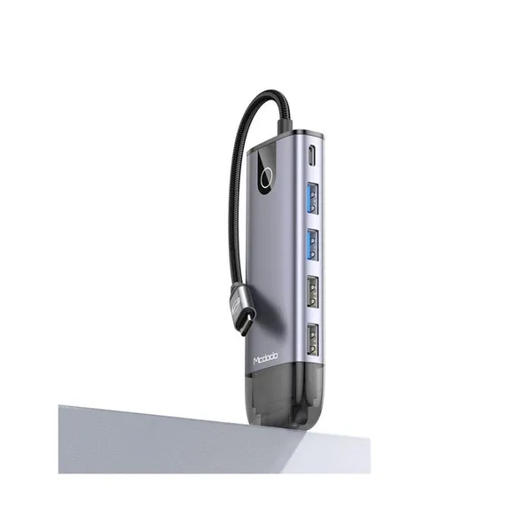 Hub USB MCDODO Multihub 10 in 1 USB-C HDMI RJ-45 Gri