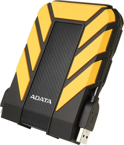 HDD Extern ADATA HD710 Pro 1TB Galben USB 3.1 - imagine 2