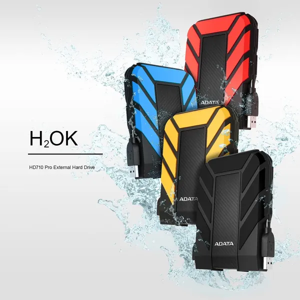 HDD Extern ADATA HD710 Pro 1TB Galben USB 3.1 - imagine 6