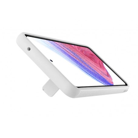 Husă SAMSUNG Galaxy A53 5G Protective Standing Alb - imagine 3