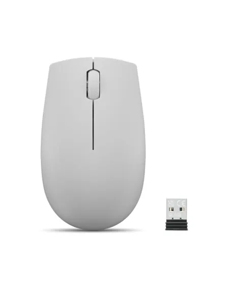 Mouse LENOVO 300 USB Wireless Arctic Grey GY51L15678 - imagine 2