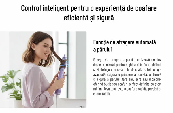 Perie de păr electrică HEINNER HAS-H13BLDC-V4 1300W BLDC - imagine 14