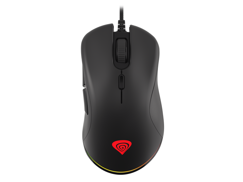 Mouse GENESIS Krypton 200 Optical 6400 DPI Negru