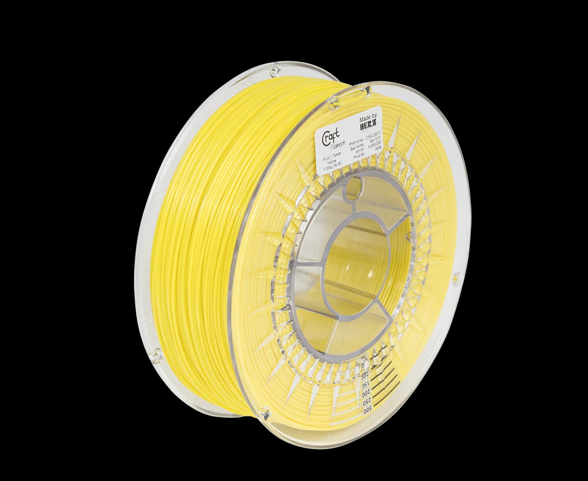 Filament 3D CRAFTBOT PLA Galben 1 Kg