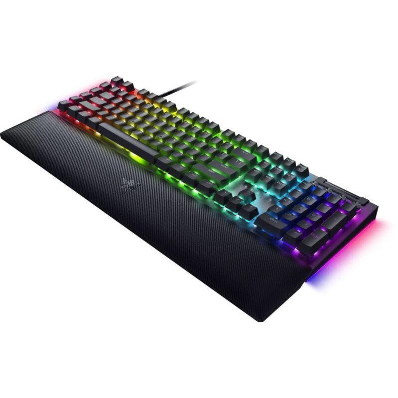 Tastatură Mecanică Gaming RAZER BlackWidow V4 Green Switch Negru - imagine 2