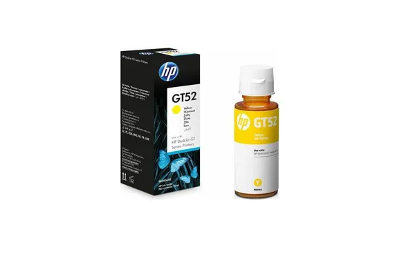Cartuș Cerneală HP GT52 Galben Original M0H56AE - imagine 2