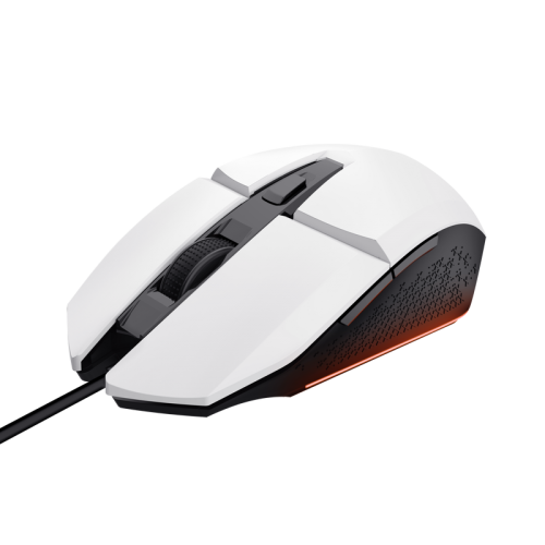 Mouse TRUST GXT109W Felox USB 6400 DPI Alb
