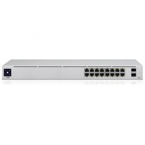 Switch UBIQUITI UniFi USW-16-POE 16 Porturi Gigabit Managed - imagine 1