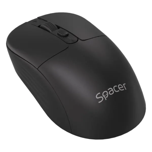 Mouse SPACER SPMO-WS03-BT Wireless 1600DPI Negru - imagine 2