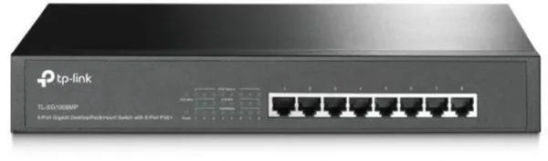 Switch TP-LINK TL-SG1008MP 8 Porturi Gigabit PoE+ - imagine 5