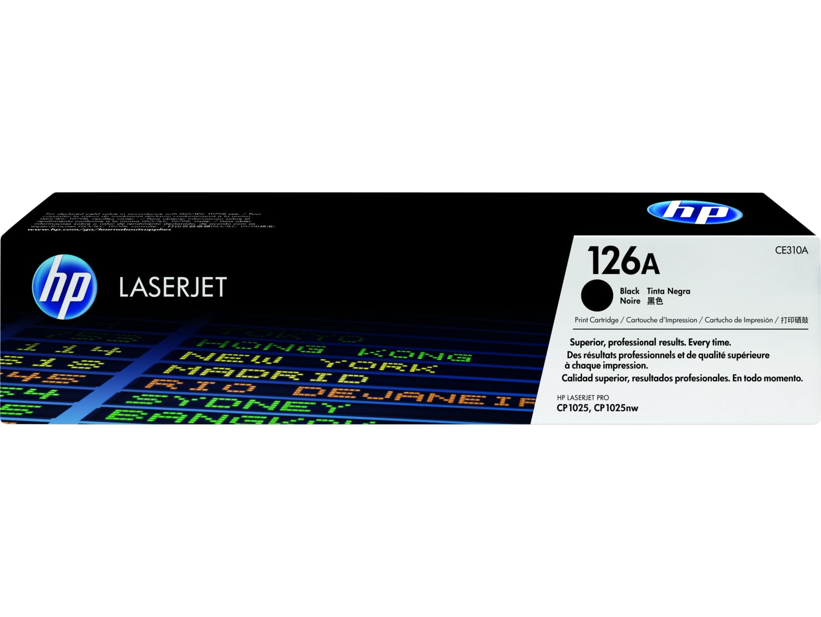Toner HP CE310A Original Negru 1200 Pagini