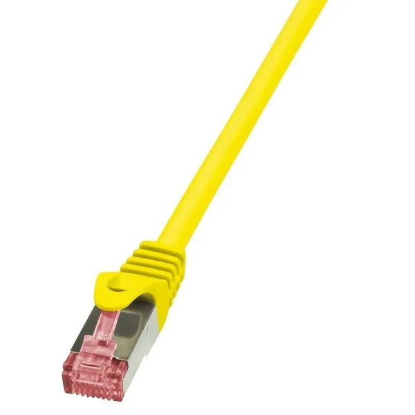 Patch Cord LOGILINK CQ2017S S/FTP Cat6 0.25m Galben