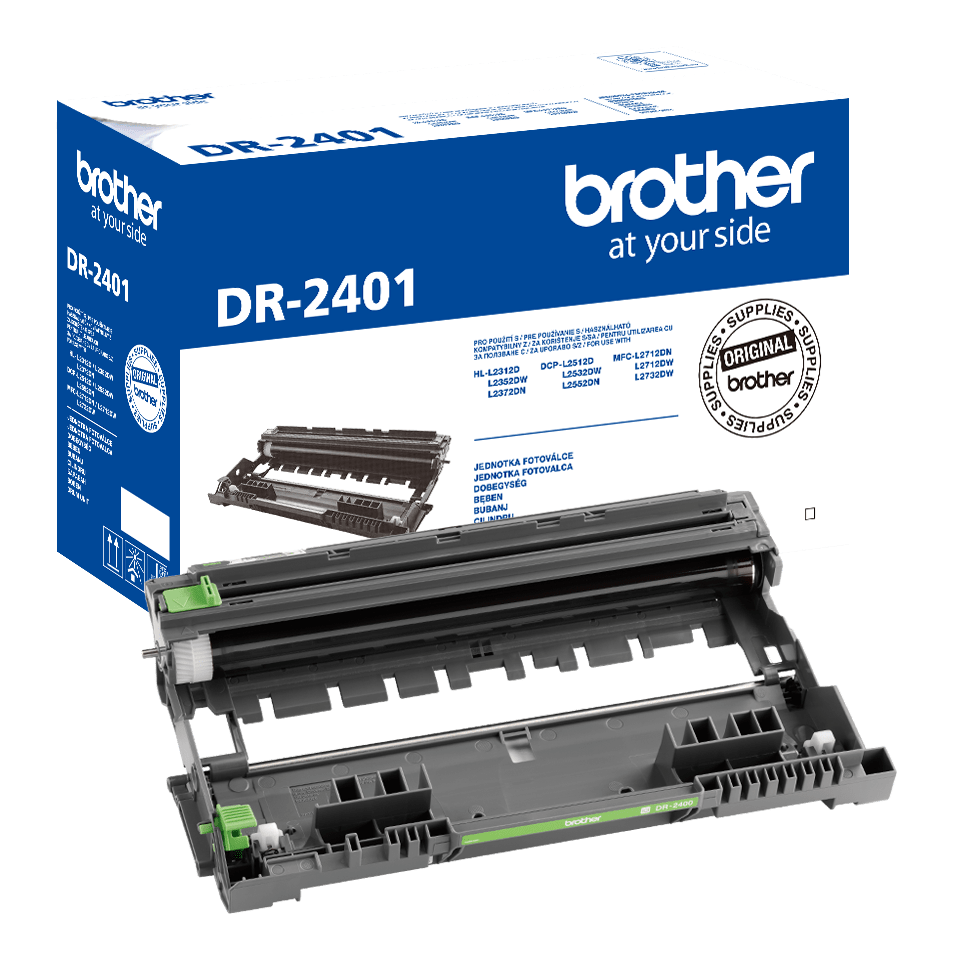 Drum Unit BROTHER DR2401 Negru 12K