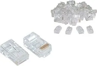 Mufe RJ-45 GEMBIRD Cat5e UTP 10 bucăți LC-8P8C-001/10