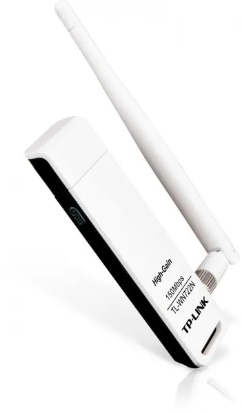 Adaptor Wireless TP-LINK TL-WN722N 2.4GHz Negru - imagine 2