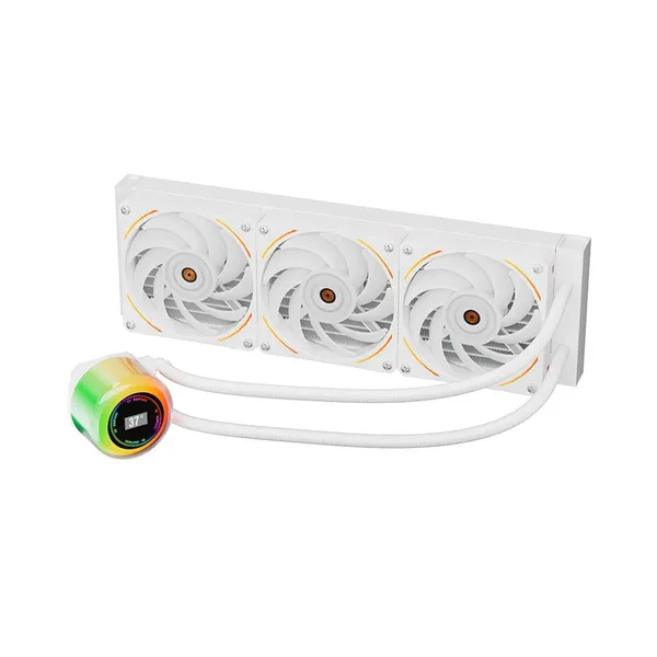 Cooler Procesor 1STPLAYER Thunderstorm CC 360 Alb - imagine 3