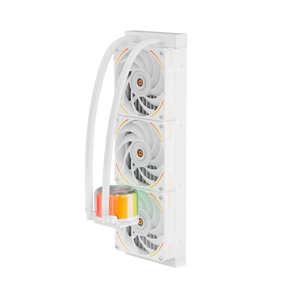 Cooler Procesor 1STPLAYER THUNDERSTORM CC 360 Alb - imagine 5