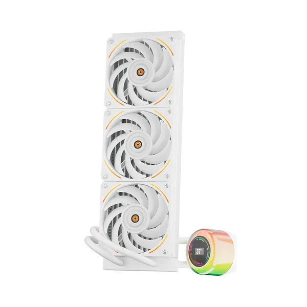 Cooler Procesor 1STPLAYER Thunderstorm CC 360 Alb - imagine 2