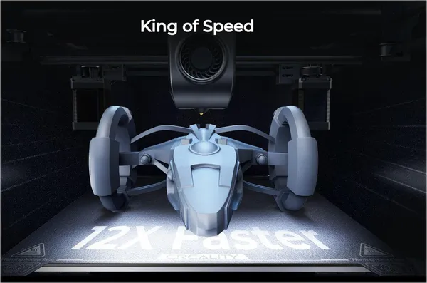Imprimantă 3D CREALITY K1 FDM 600mm/s - imagine 5
