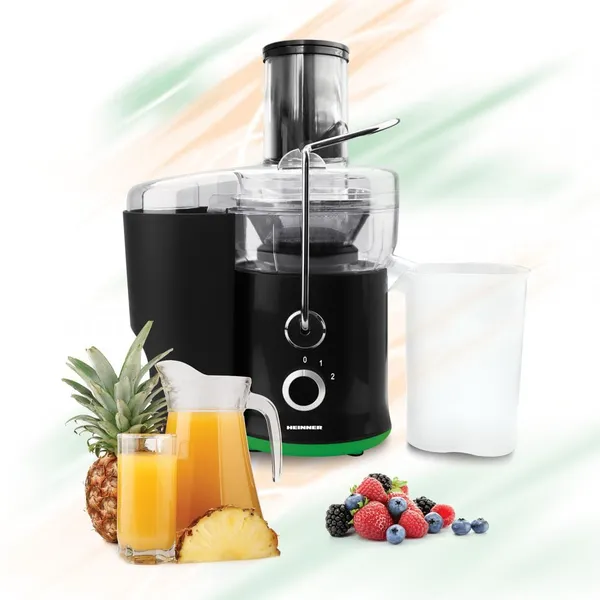 Storcător de Fructe și Legume HEINNER HSF-600BK 600W - imagine 2