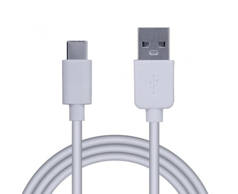 Cablu Date SPACER USB 3.0 Type-C Alb 2m SPDC-TYPEC-PVC-W-1.8