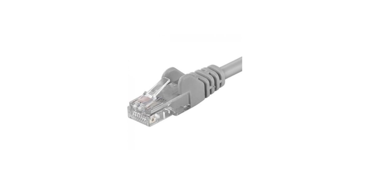 Patchcord UTP PREMIUMCORD Cat5e 0.5m Gri