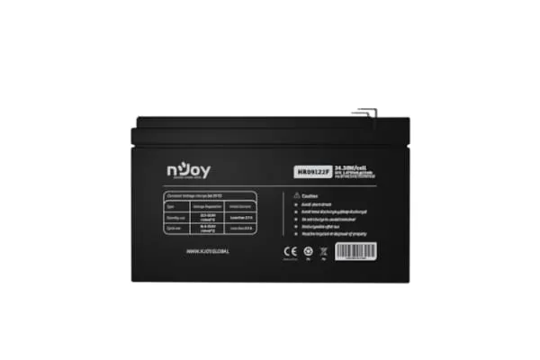 Acumulator NJOY HR09122F 9A 12V Negru - imagine 3