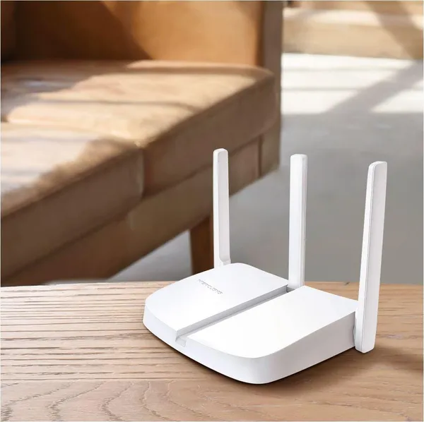 Router Wireless MERCSYS MW306R Wi-Fi 5 Alb - imagine 2
