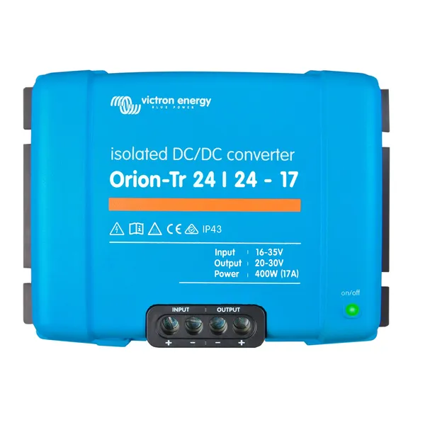Convertor DC-DC Izolat VICTRON ENERGY Orion-Tr 24/24-17A 400W - imagine 2