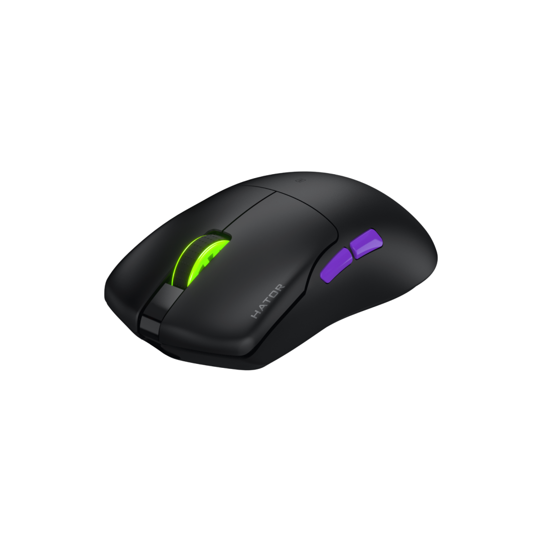 Mouse Gaming Wireless HATOR Pulsar 3 ULTRA 8K+4K Negru - imagine 4