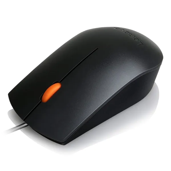 Set Tastatură și Mouse LENOVO 300 USB Combo Negru - imagine 4