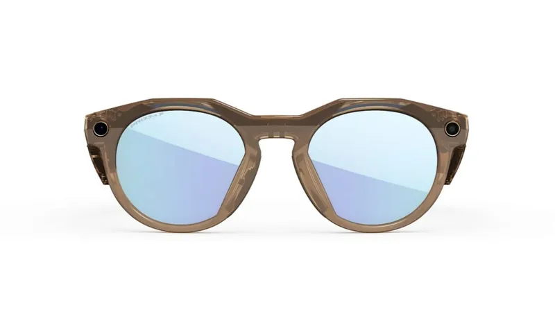 Ochelari Smart OAKLEY Meta HSTN Prizm Deep Water Polarized OW8002 - imagine 3