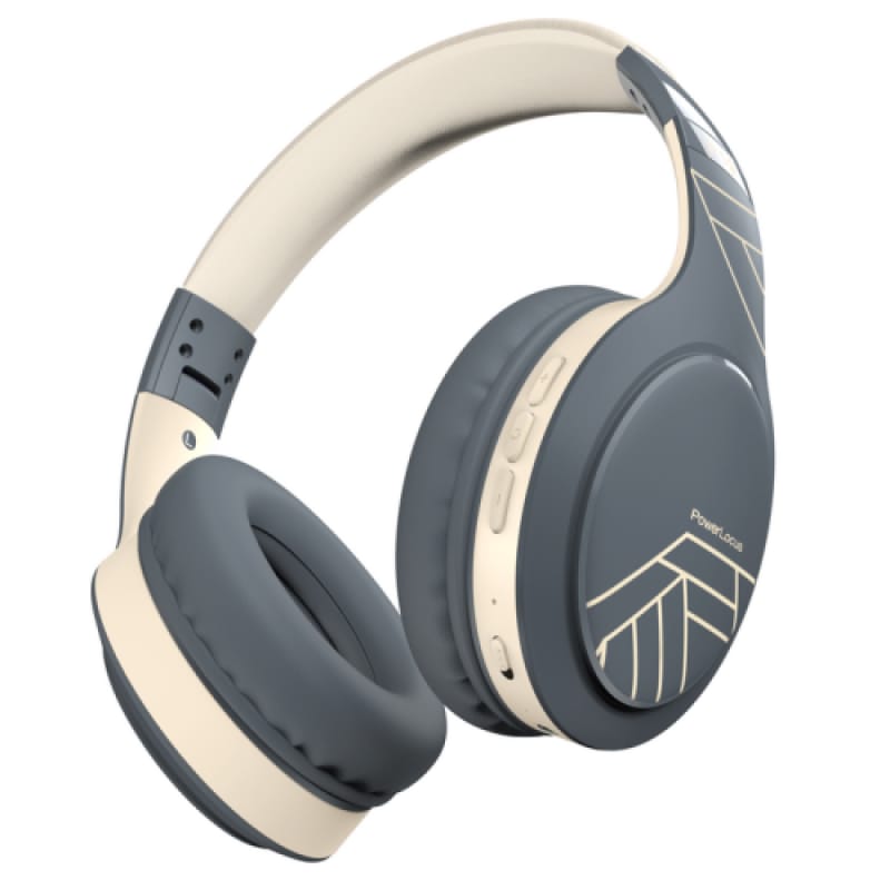 Casti POWERLOCUS P19 Over-Ear Wireless/Wired Gri
