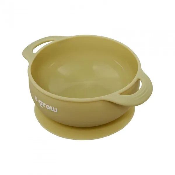 Set Diversificare U-GROW 5 Piese Silicon Bavetă Bol Farfurie Tacâmuri - imagine 2
