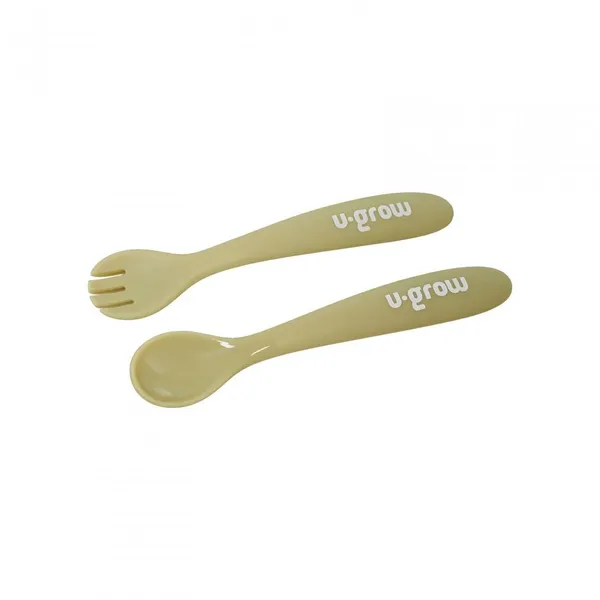 Set Diversificare U-GROW 5 Piese Silicon Bavetă Bol Farfurie Tacâmuri - imagine 6