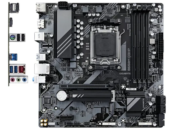 Placă de bază GIGABYTE B650M D3HP AM5 mATX DDR5 - imagine 2