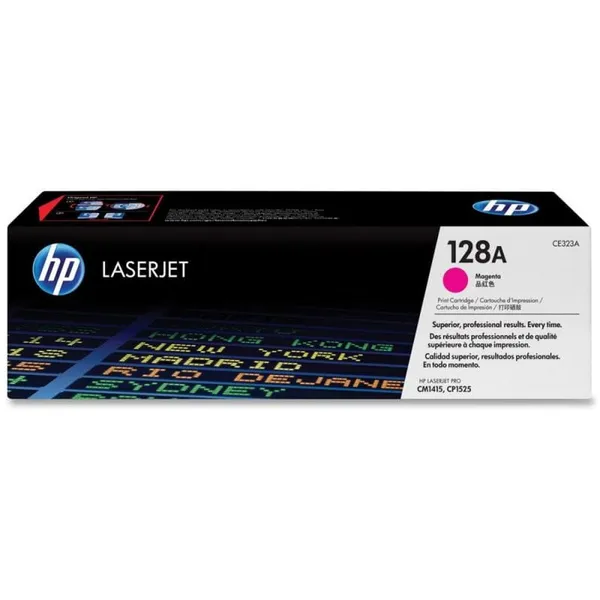 Toner HP CE323A Magenta Original 1300 Pagini - imagine 2