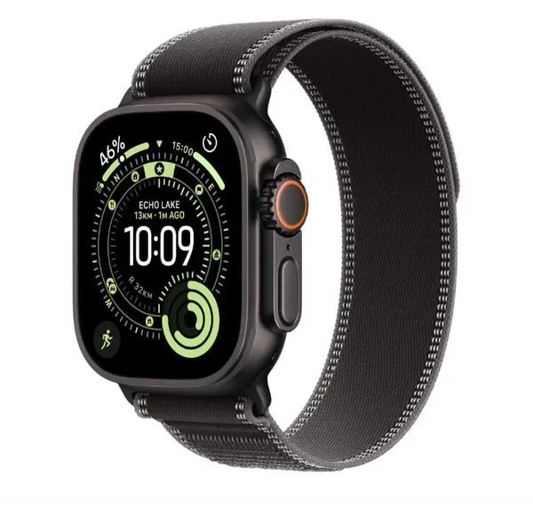 Smartwatch APPLE Watch Ultra 3 GPS + Cellular 49mm Black Titanium - imagine 2