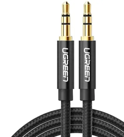 Cablu Audio UGREEN AV112 Stereo Jack 3.5mm 1m Negru