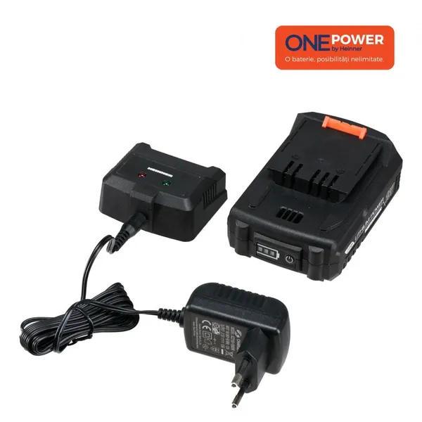 Pachet Acumulator și Încărcător HEINNER ONE POWER 2.0Ah - imagine 2