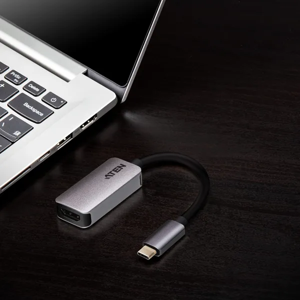 Cablu Video ATEN UC3008A1-AT USB Type-C la HDMI 4K DCI - imagine 2