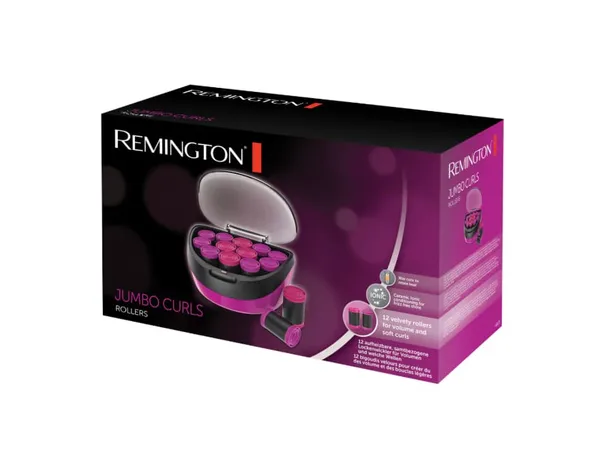 Trusă bigudiuri electrice REMINGTON Jumbo Curls H5670 12 bigudiuri cu ionizare - imagine 2