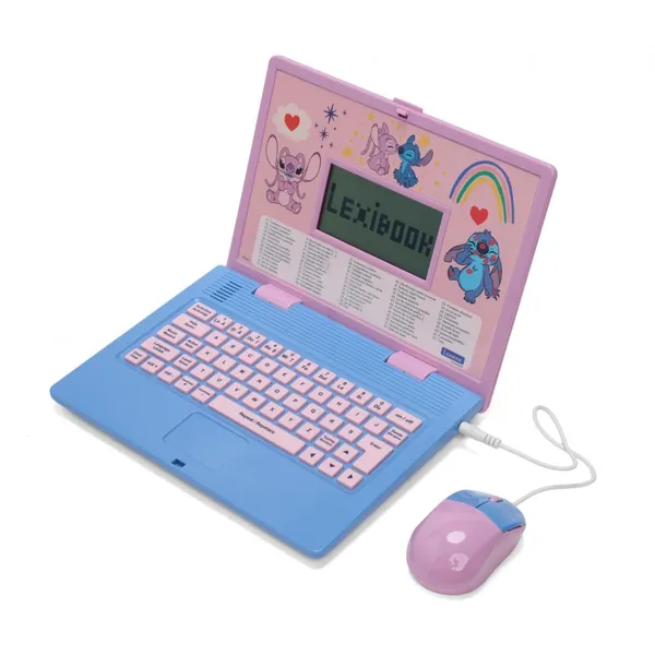 Laptop Educațional LEXIBOOK Bilingv Româno-Englez STITCH